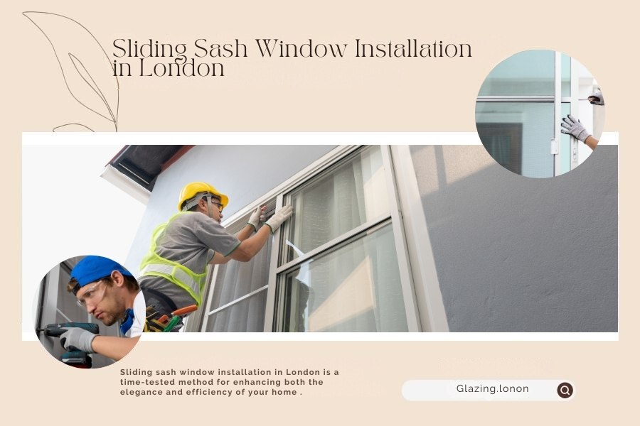 Sliding Sash Window Installation in London : Enhancing Your Home's Elegance and Efficiency