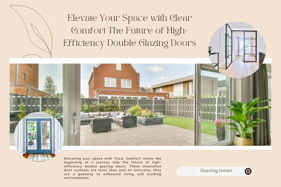 Elevate Your Space with Clear Comfort The Future of High-Efficiency Double Glazing Doors
