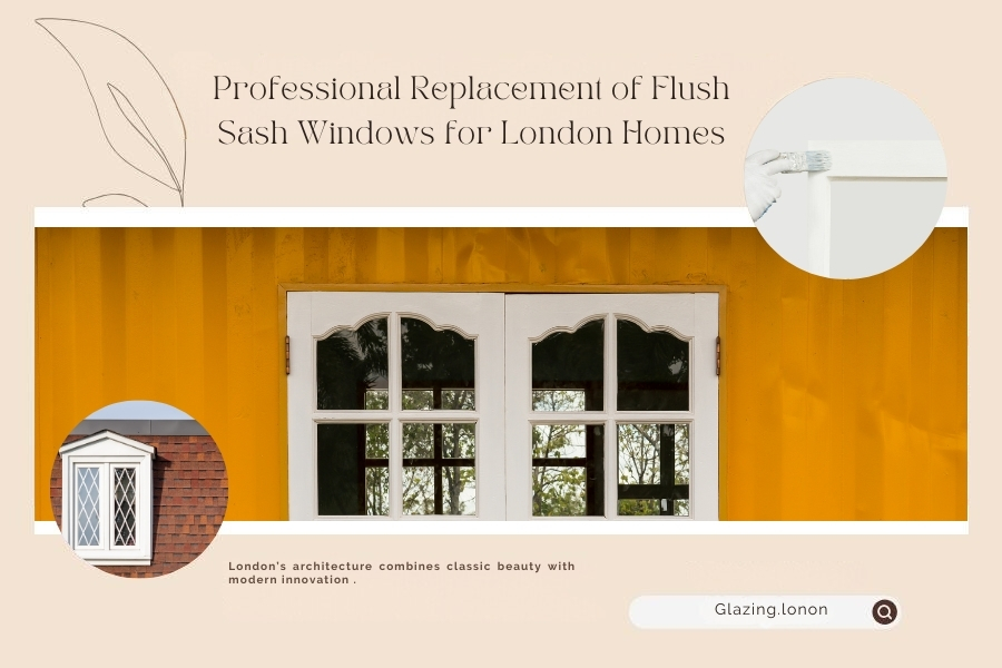 Professional Replacement of Flush Sash Windows for London Homes