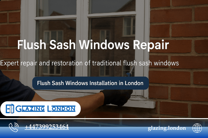Flush Sash Windows Repair in London