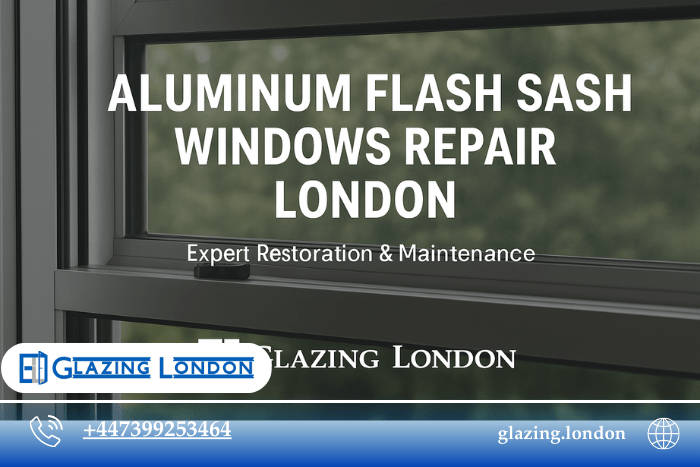 Aluminum Flash Sash Windows Repair London