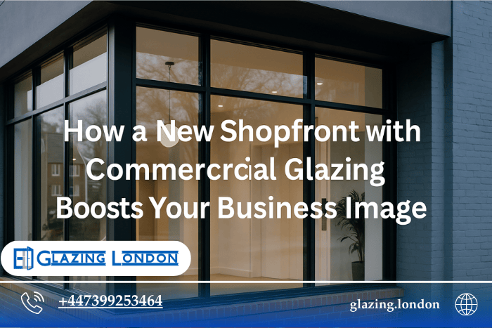 How a New Shopfront with Commercial Glazing Boosts Your Business Image