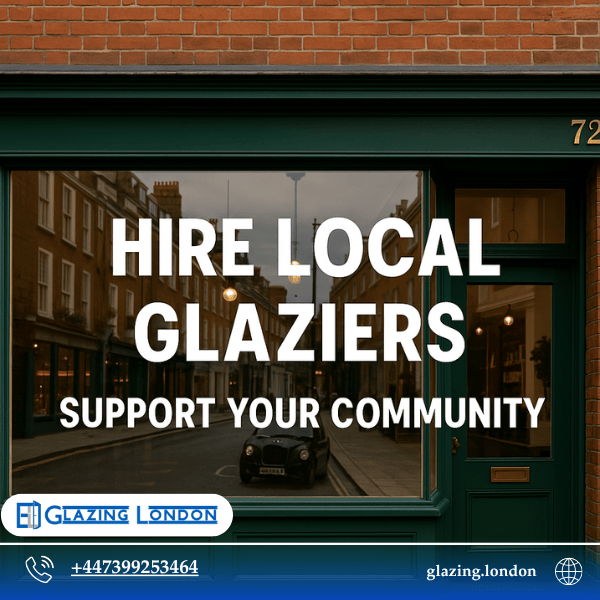 5 Reasons to Hire Local Glaziers in London Instead of National Chains