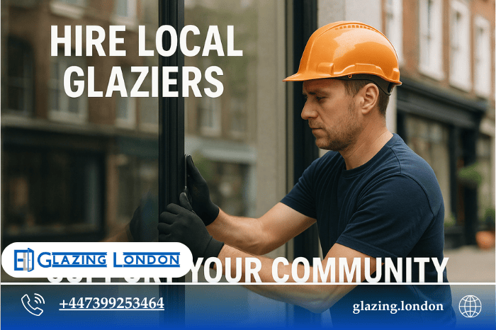5 Reasons to Hire Local Glaziers in London Instead of National Chains
