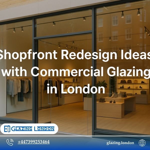 Shopfront Redesign Ideas with Commercial Glazing in London